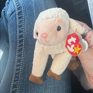 Ty ewey 1998 Retired Plush Lamb Toy